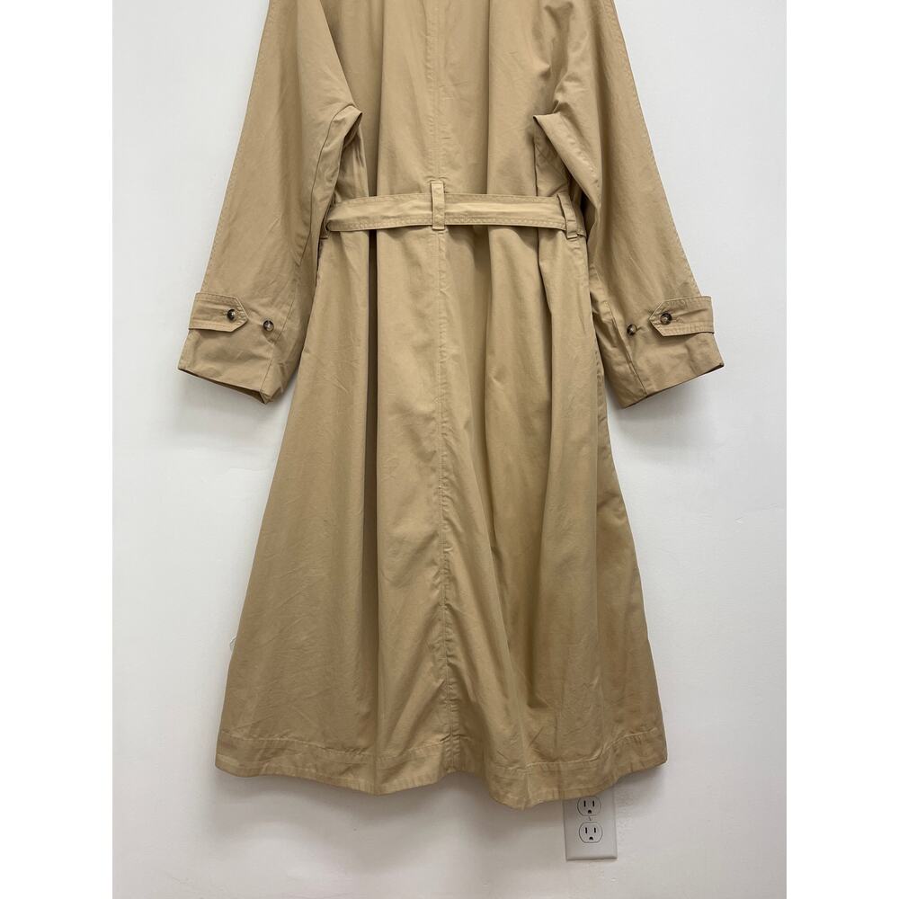 J. CREW Relaxed Heritage Double-Breasted Trench Coat Classic Chino - Small - Picture 10 of 15